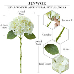 JINWOE bouquet centre de table élégant pour événement