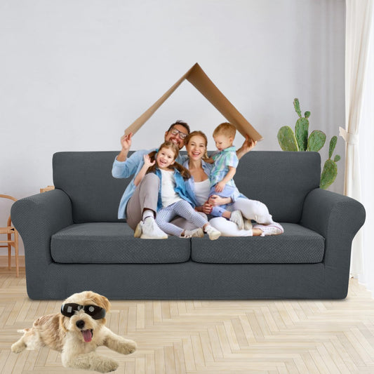 JIVINER gros plan tissu jacquard épais, douceur et durabilité tactiles