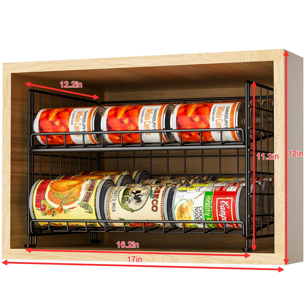 JKsmart installé dans garde-manger montrant rangement optimisé