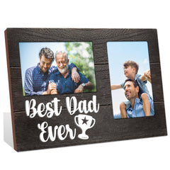 jndje cadre photo 3D face montrant deux photos et accueil affectif