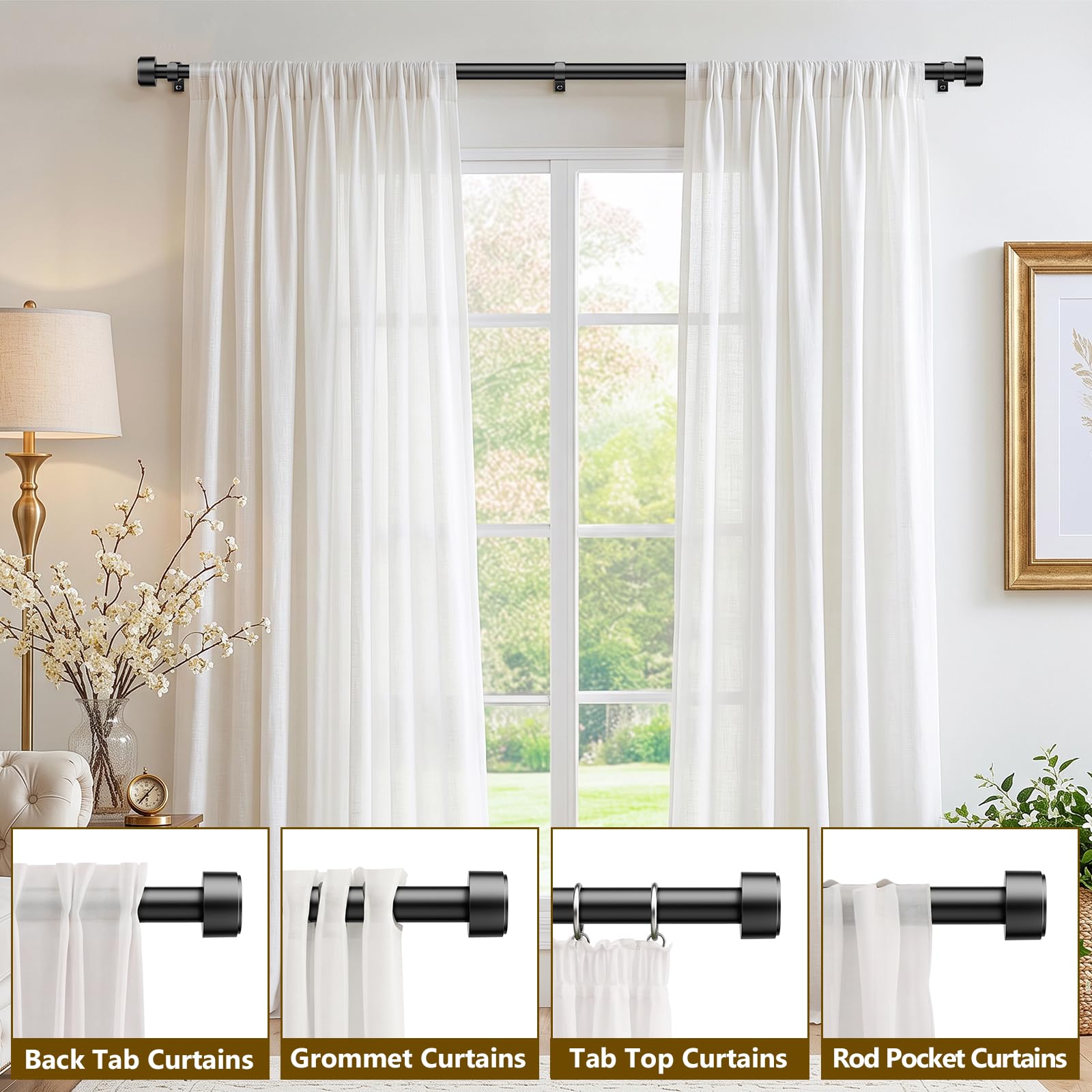 joawcy tringle détail embout moderne ajoutant une touche décorative