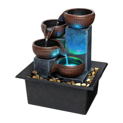 JOINDATAT fontaine face complète montrant design élégant et calme décoratif
