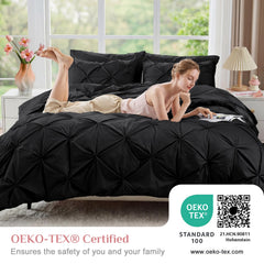 JOLLYVOGUE couette posée sur lit king illustrant confort et finition soignée