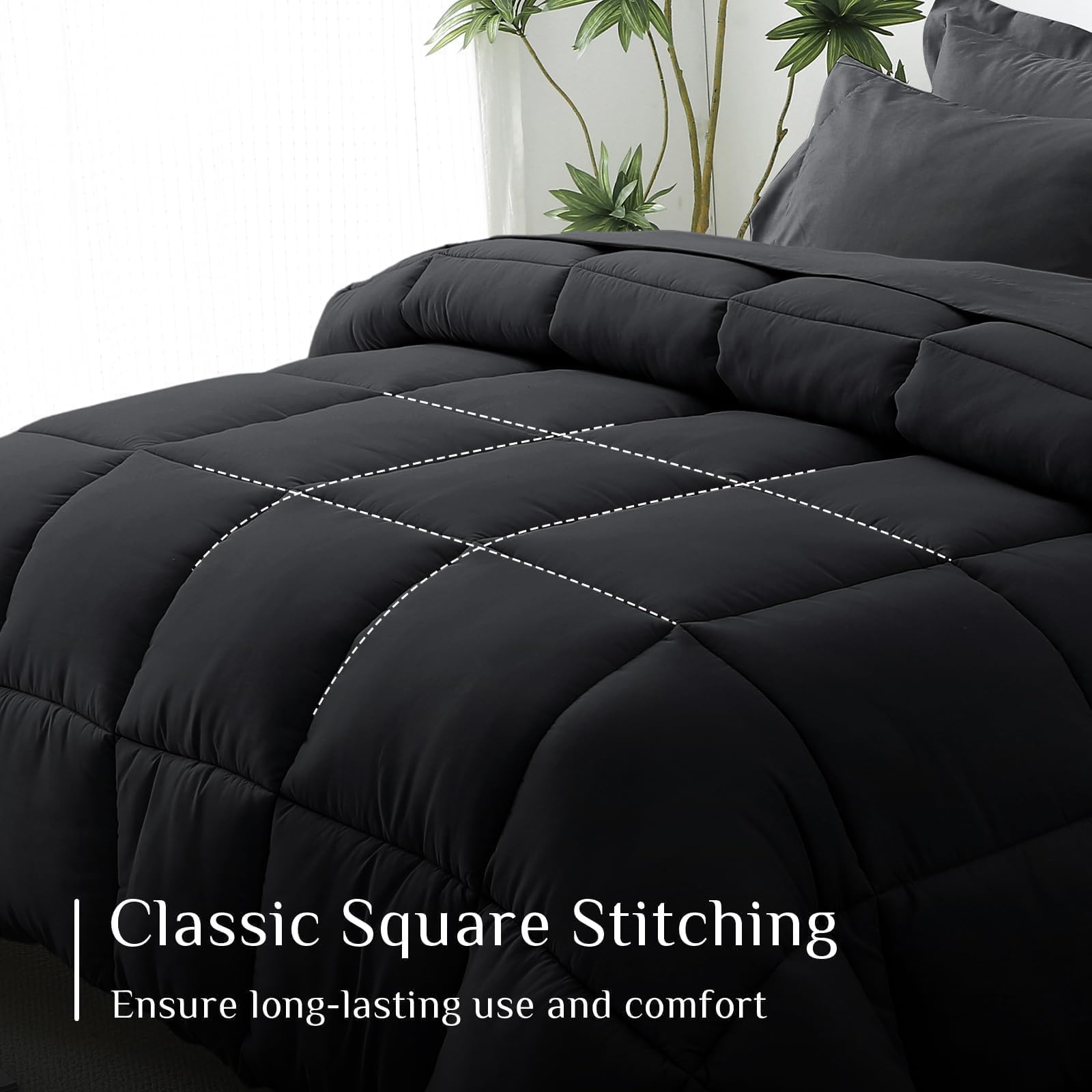 JOLLYVOGUE drap-housse avec poches profondes assurant maintien stable du matelas