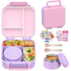 JOOPETALK face avant de la boîte bento montrant fermeture sécurisée et poignée pratique