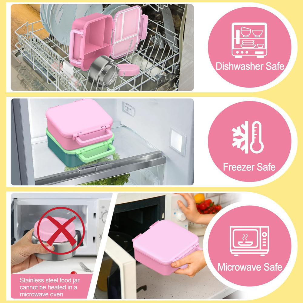 JOOPETALK scène picnic enfant, lunch box pratique pour sorties scolaires