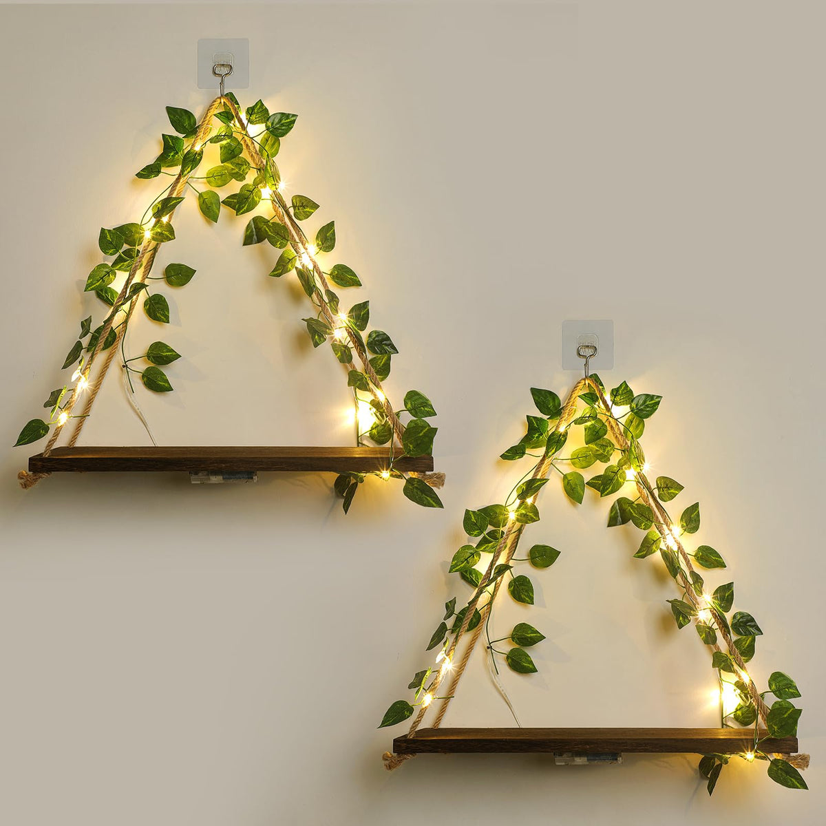 JOPSTDI étagère triangle vue de face mettant en valeur design et rangement