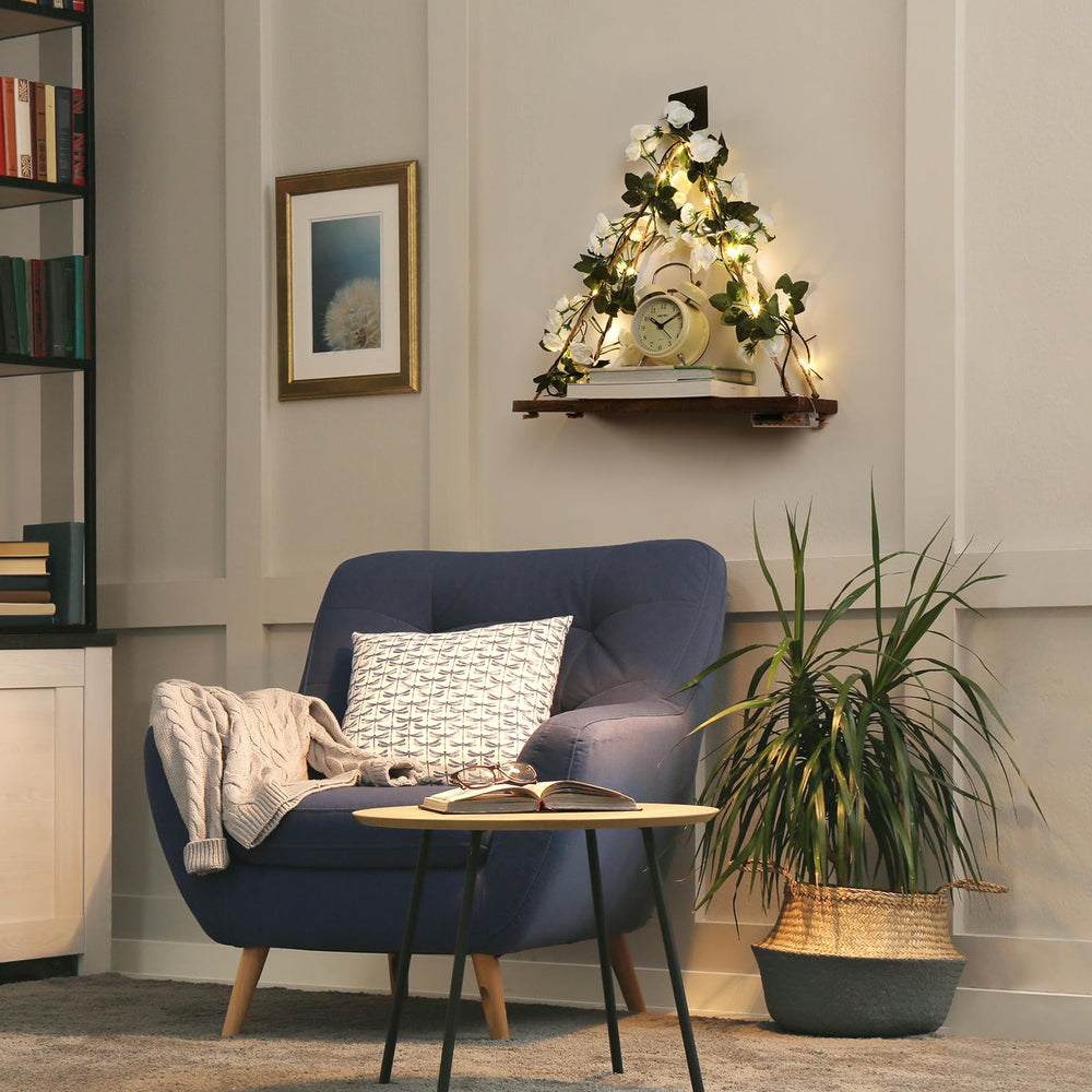 JOPSTDI gros plan feuilles décoratives apportant charme boho