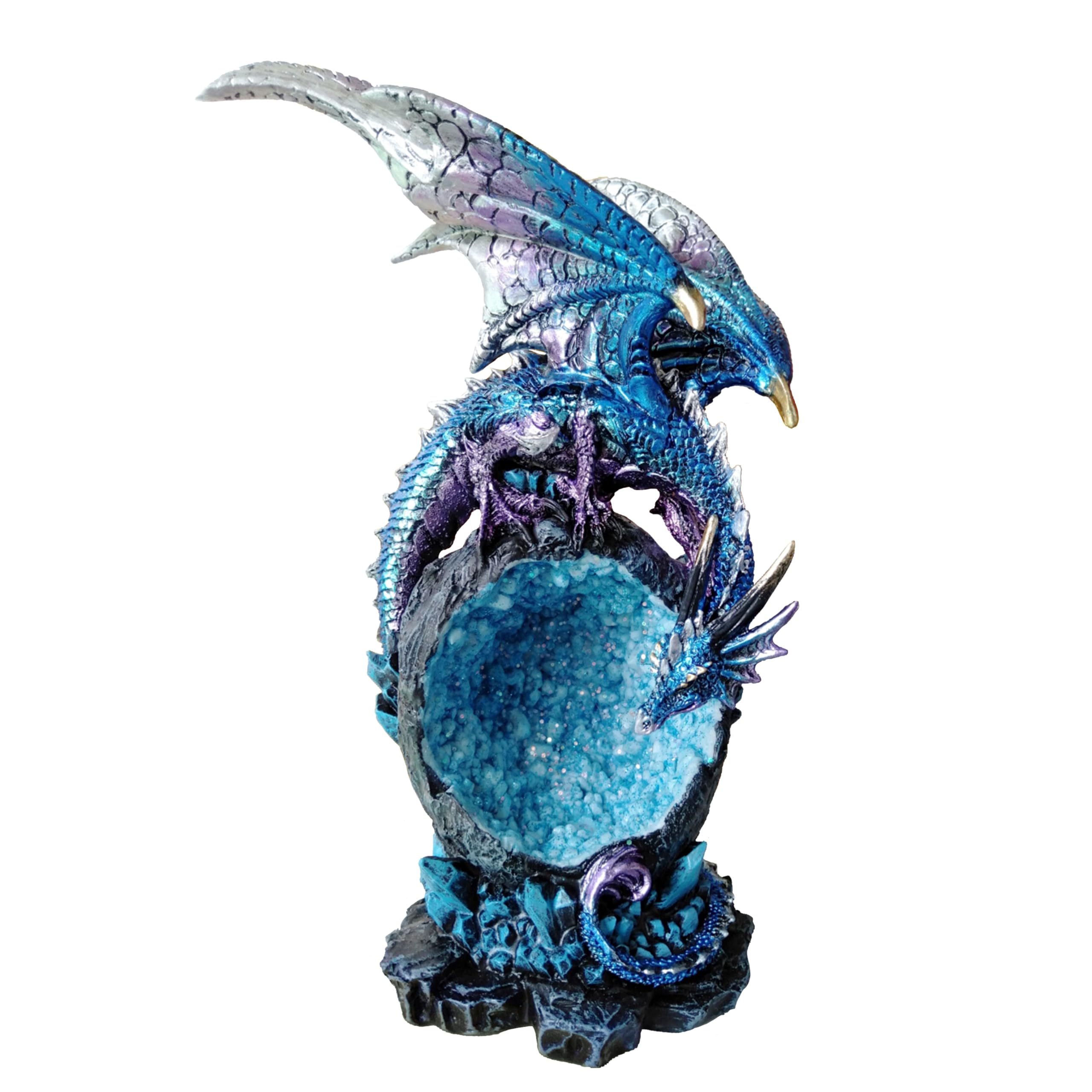 JORAE dragon face avant montrant pose protectrice et impact décoratif