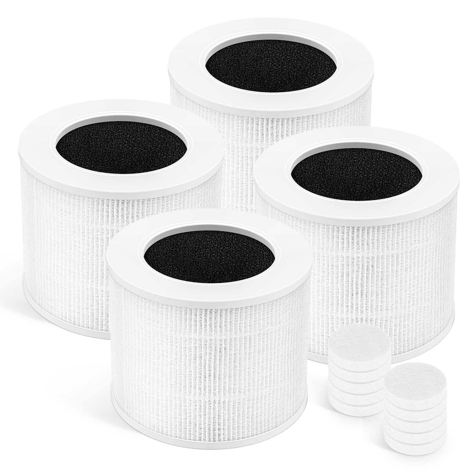 Filtre JORAIR Core Mini face avant montrant l'ajustement parfait et la propreté