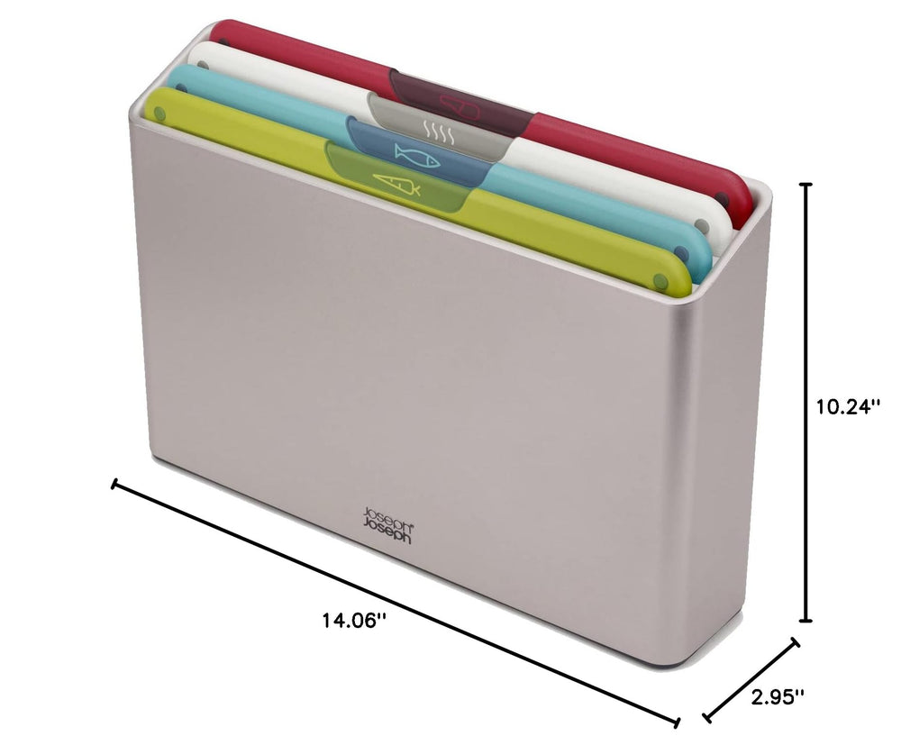 Joseph Joseph étui posé sur plan de travail, organisation et gain d'espace