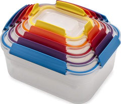 Joseph Joseph ensemble devant montrant rangements compacts et gain d'espace