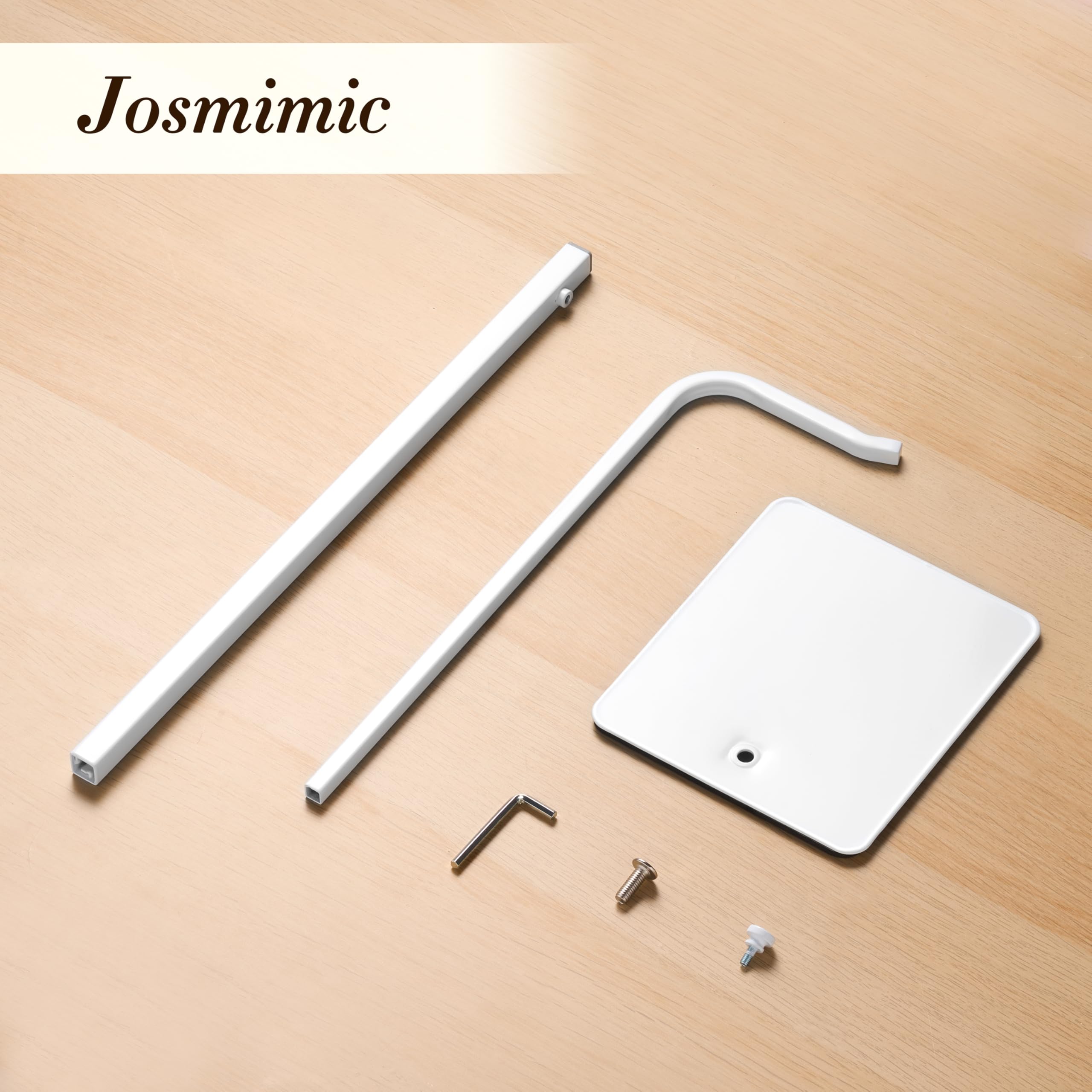 Josmimic visserie et notice montrant montage facile et rapide