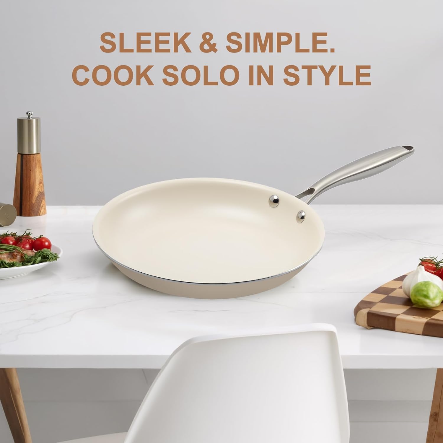 Jovire poêle mise en scène dans cuisine moderne, style quotidien et polyvalence