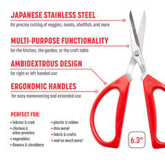 JOYCE CHEN gros plan lame acier japonais pour coupes précises et durables