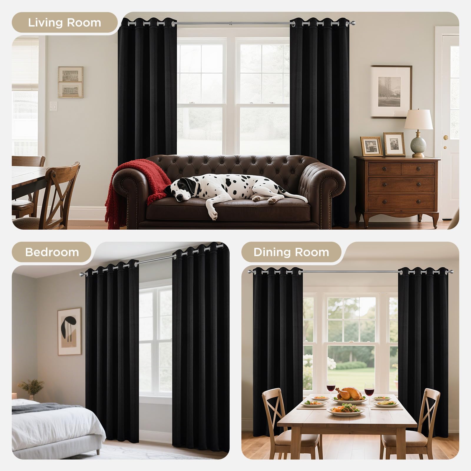 Joydeco comparaison avant-après luminosité, obscurcissement visible