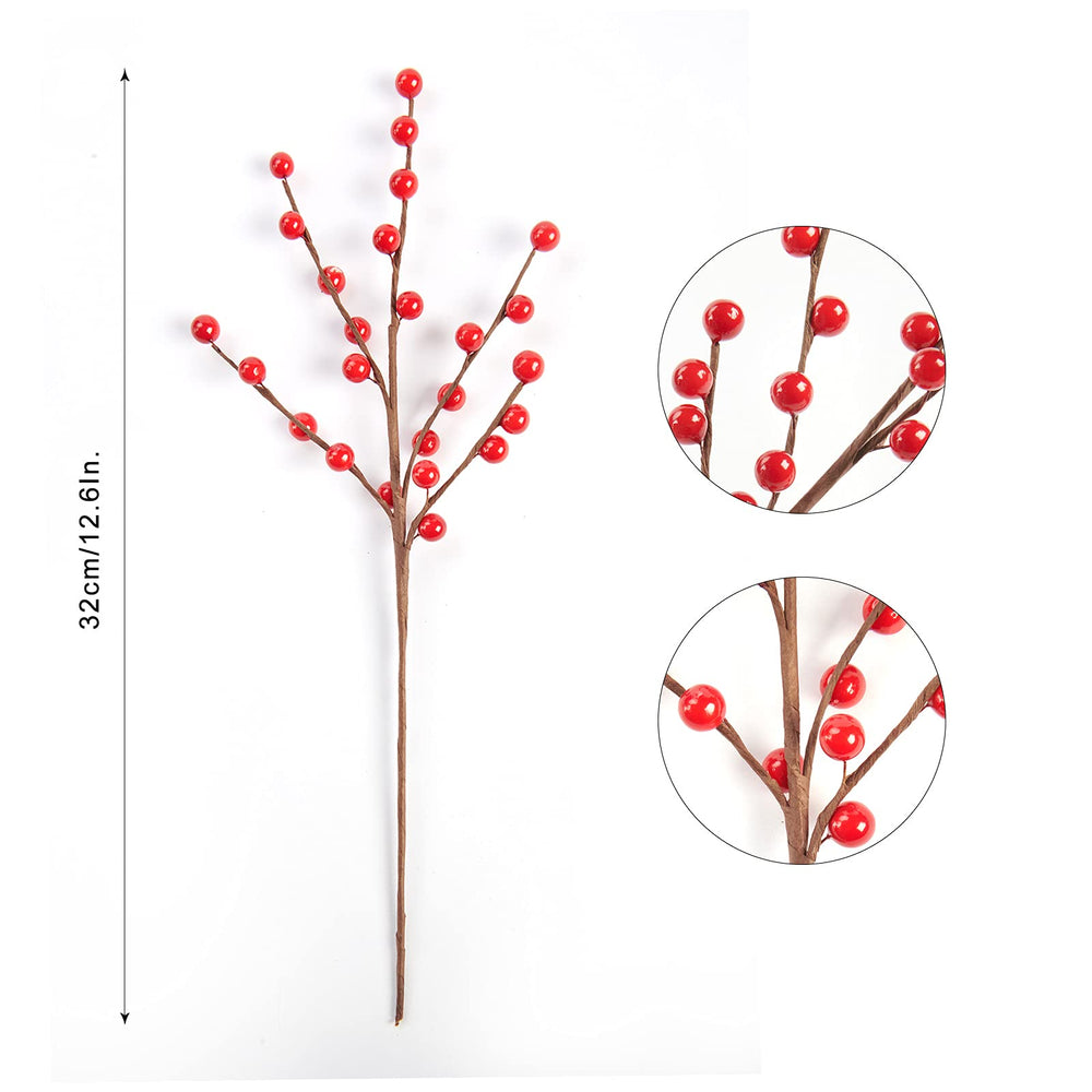 joyhalo composition couronne avec tiges ajoutant volume festif