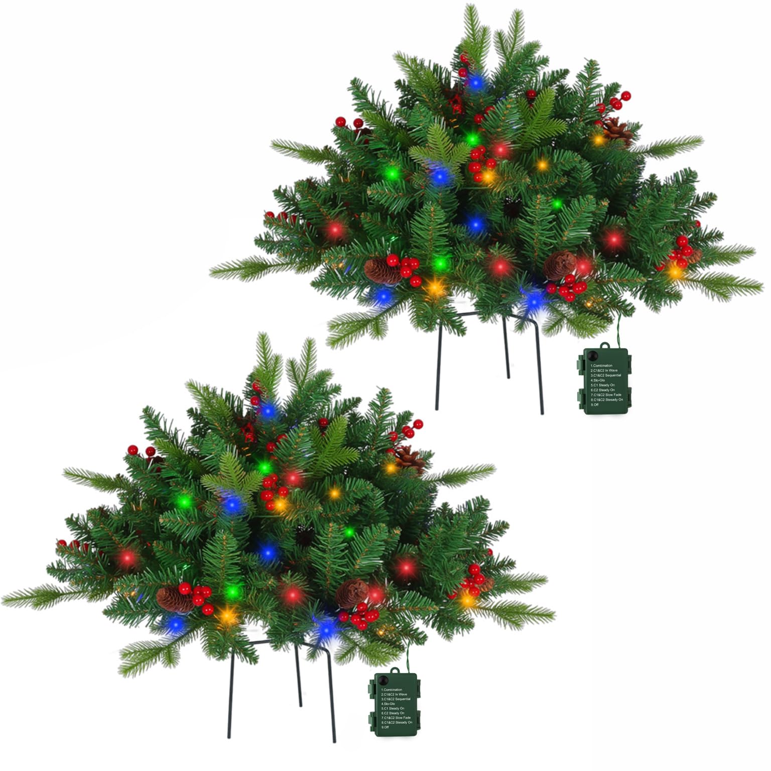 joyhalo urne de face montrant silhouette et branches réalistes pour décoration