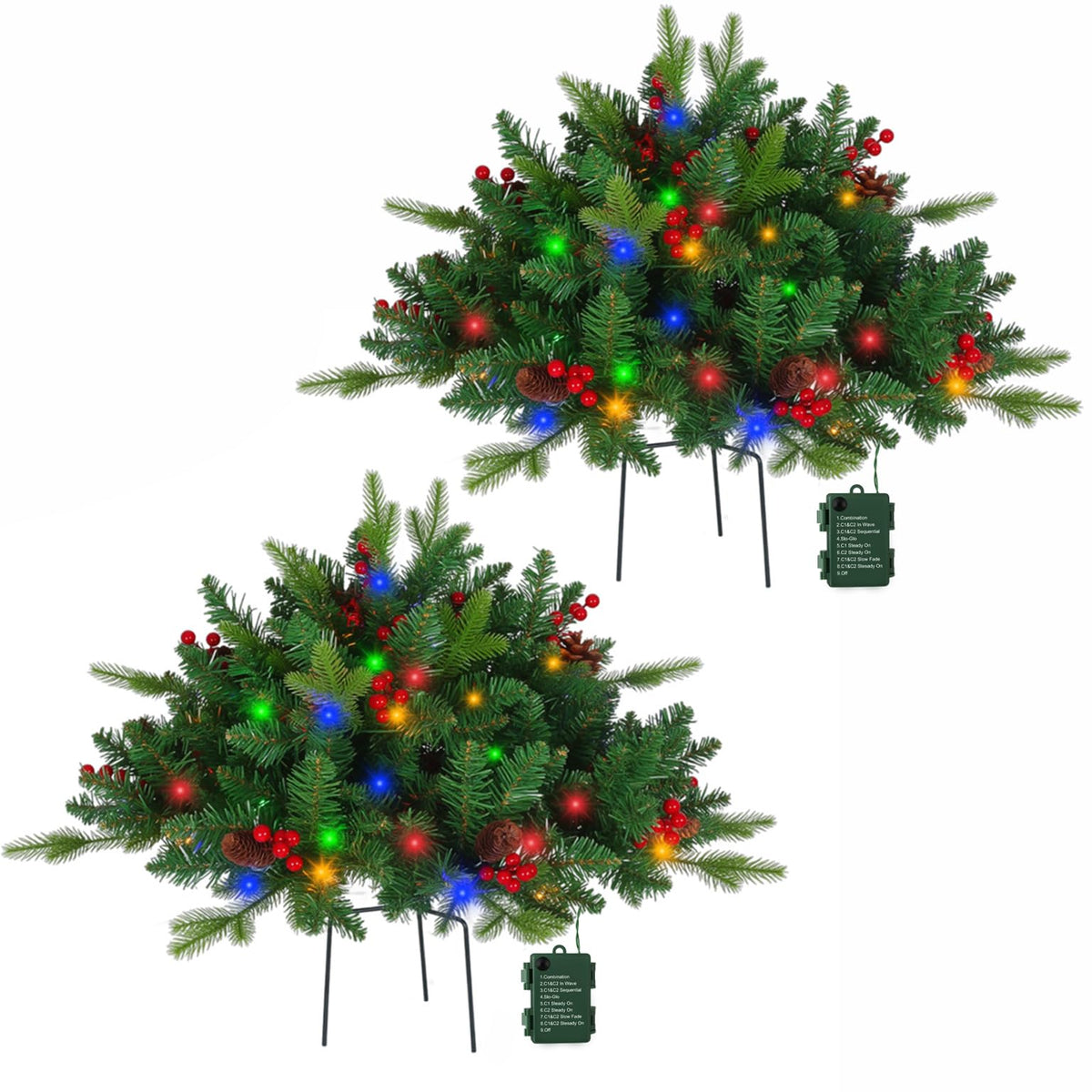 joyhalo urne de face montrant silhouette et branches réalistes pour décoration