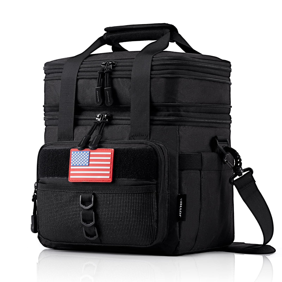 JOYHILL lunch box vue de face montrant le design robuste et capacité