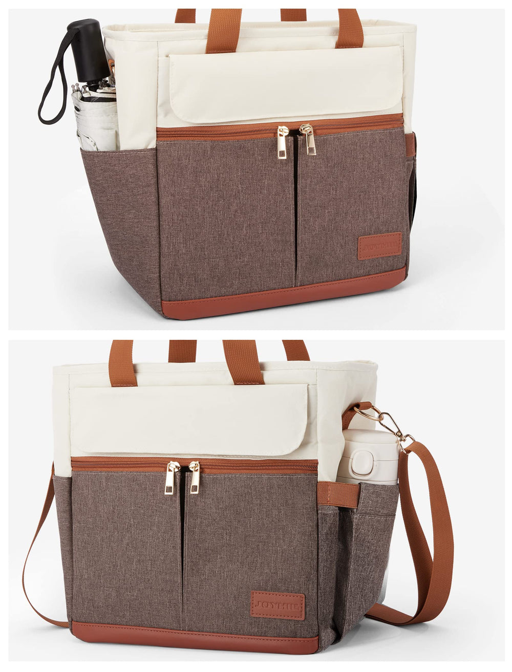 JOYHILL sac avec boîtes, rangement organisé pour repas complets