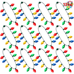 JOYIN collier vue avant montrant neuf ampoules et design léger bénéfique pour fête