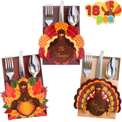 JOYIN face avant emballage montrant 18 pièces pour une table festive