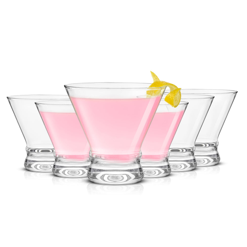 JoyJolt verre Afina face avant élégant et moderne pour servir cocktails