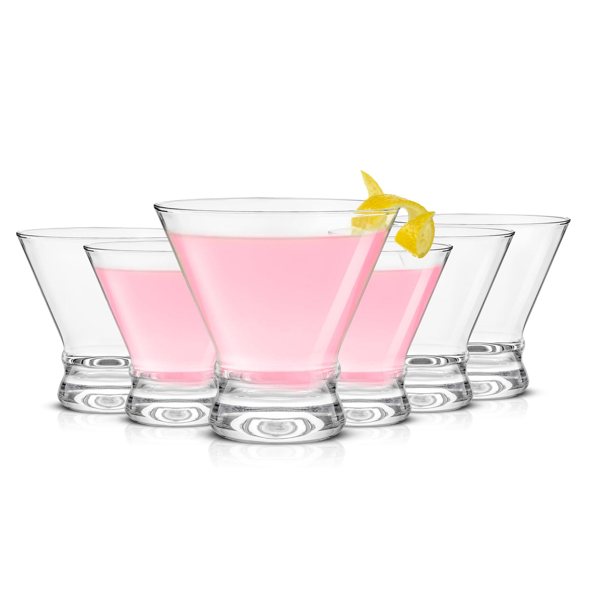 JoyJolt verre Afina face avant élégant et moderne pour servir cocktails