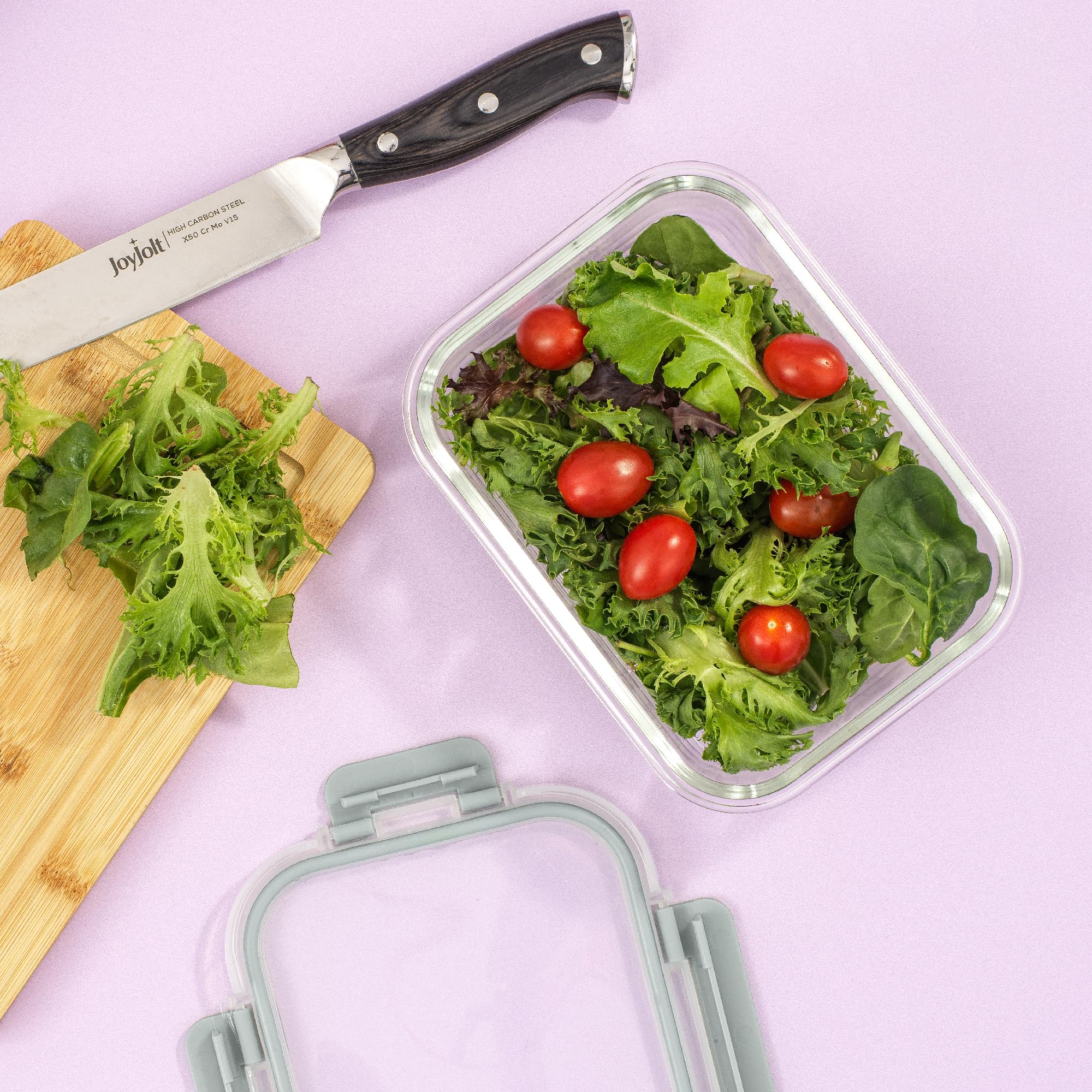 JoyJolt coffret cadeau emballé prêt à offrir pour cuisine pratique