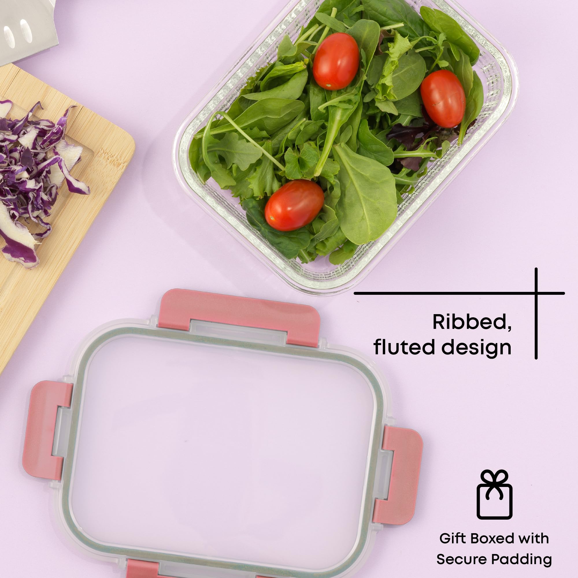 JoyJolt comparaison de taille avec assiette pour repères de portions
