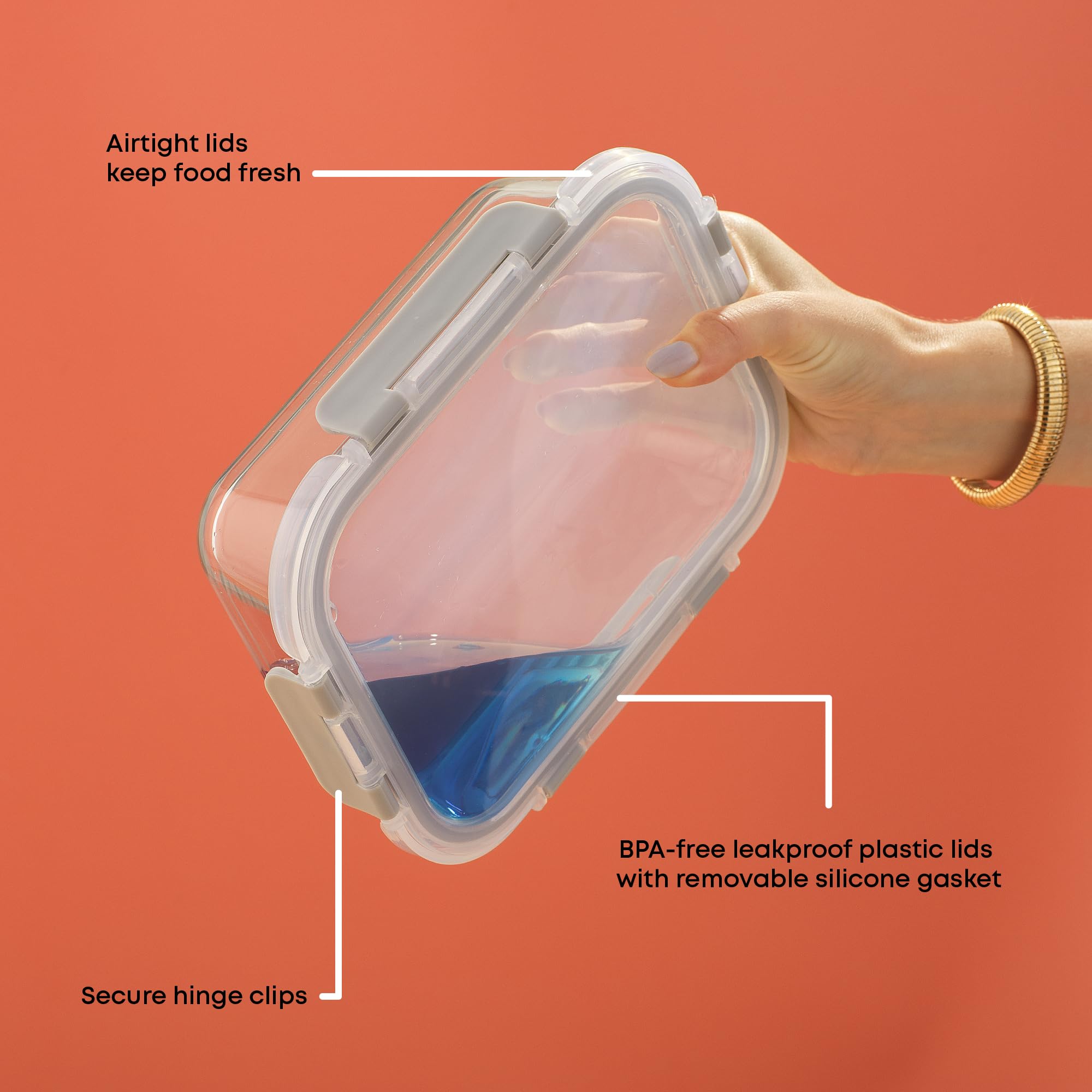 JoyJolt comparaison taille à la main démontrant la capacité 35 oz pratique