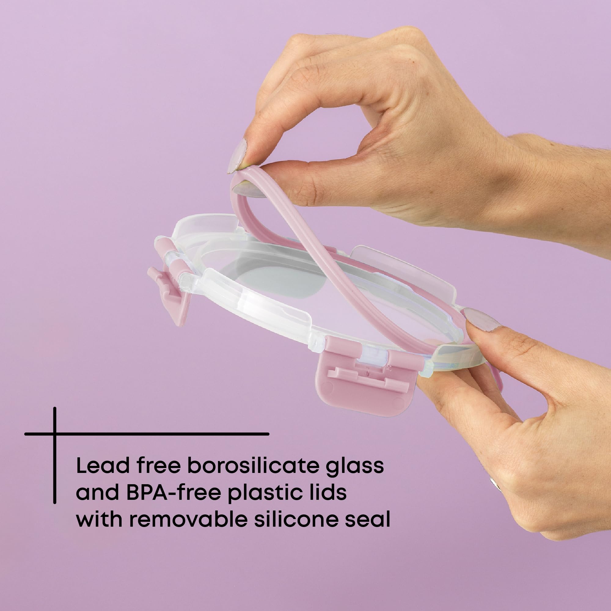 JoyJolt couvercle silicone en gros plan assurant fermeture hermétique