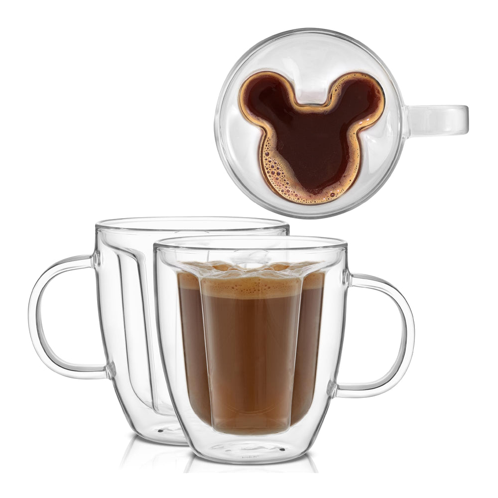 JoyJolt tasse Mickey face avant montrant motif 3D et plaisir visuel