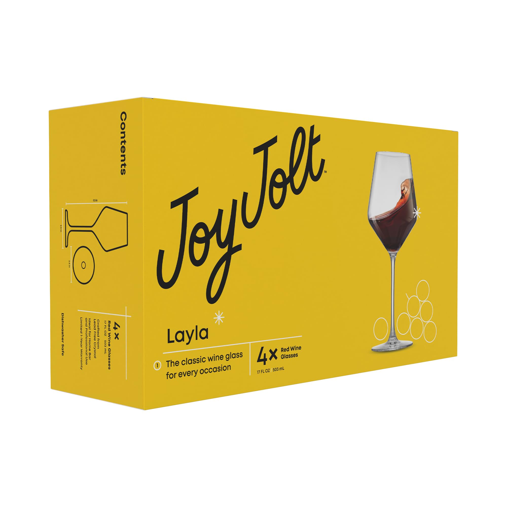 JoyJolt emballage cadeau montrant présentation soignée et prêt-à-offrir