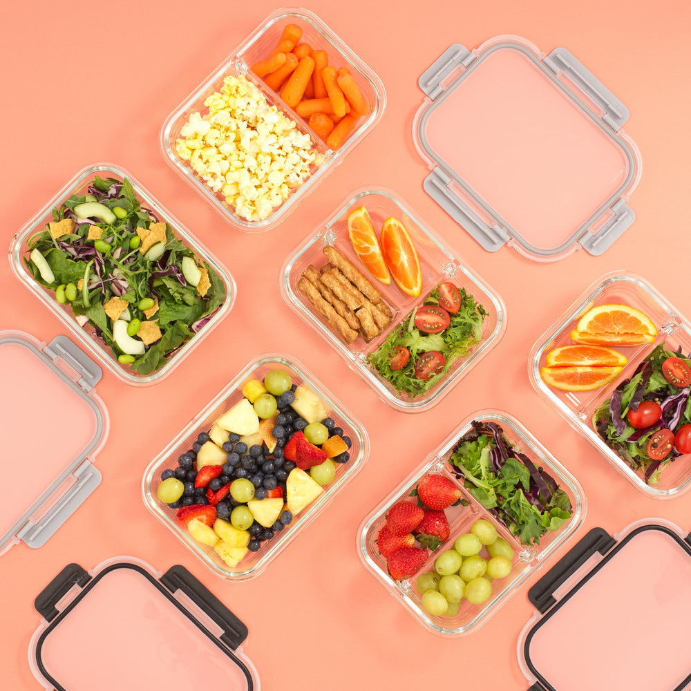 JoyJolt repas préparé dans contenant montrant portion complète et transport facile