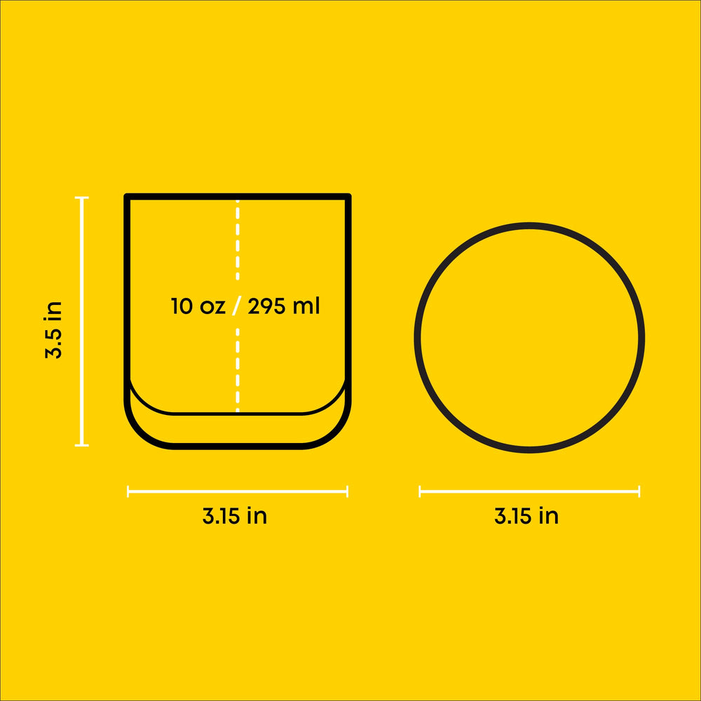 JoyJolt gros plan sur le blason du verre montrant des détails précis