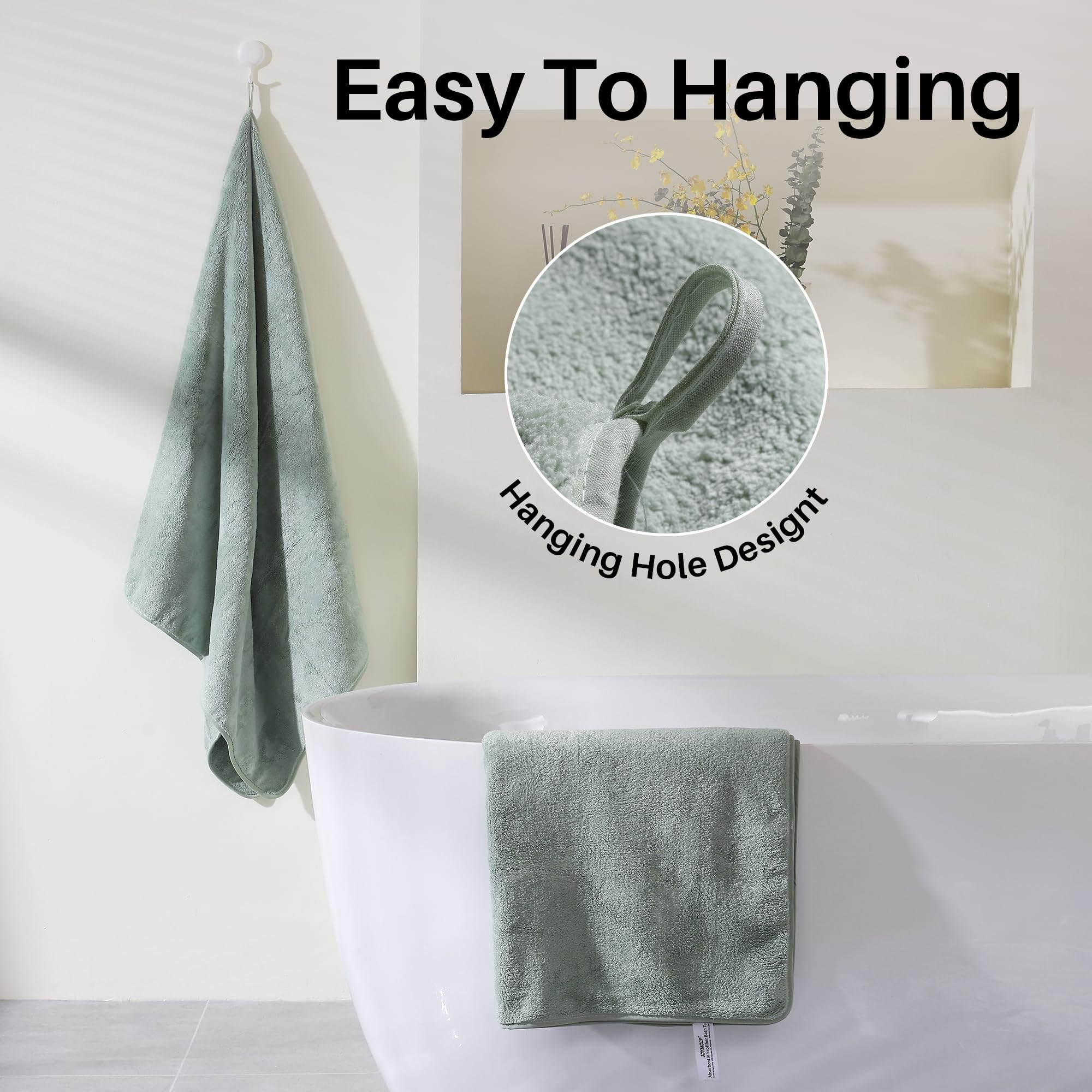 JOYMOOP ensemble quatre couleurs montrant choix décoratif pour salle de bains