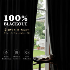 Revers Joywell révélant revêtement occultant complet pour blocage lumineux