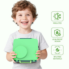 JoyYum intérieur-compartiments séparant aliments et snacks