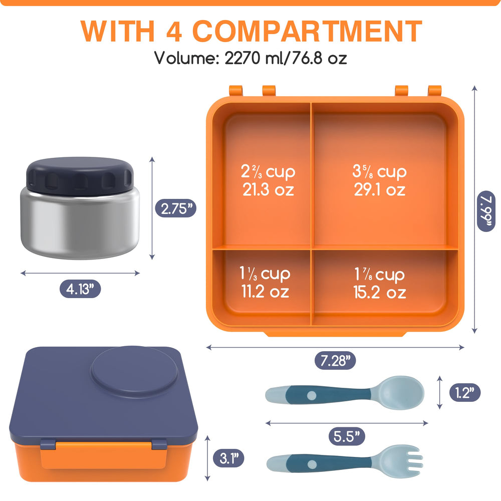 JoyYum thermo alimentaire gros plan inox 304 offrant isolation fiable