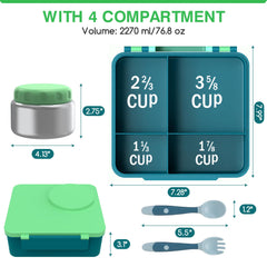 JoyYum thermos-gros-plan en acier 304 gardant la chaleur