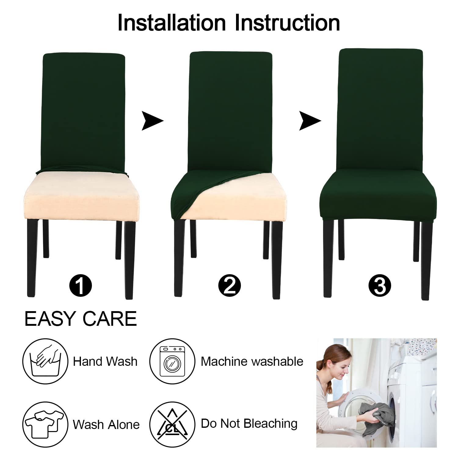 JQinHome comparaison taille assise confirmant compatibilité selon mesures