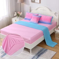 JQinHome couette posée sur lit pour chambre fille ambiance chaleureuse