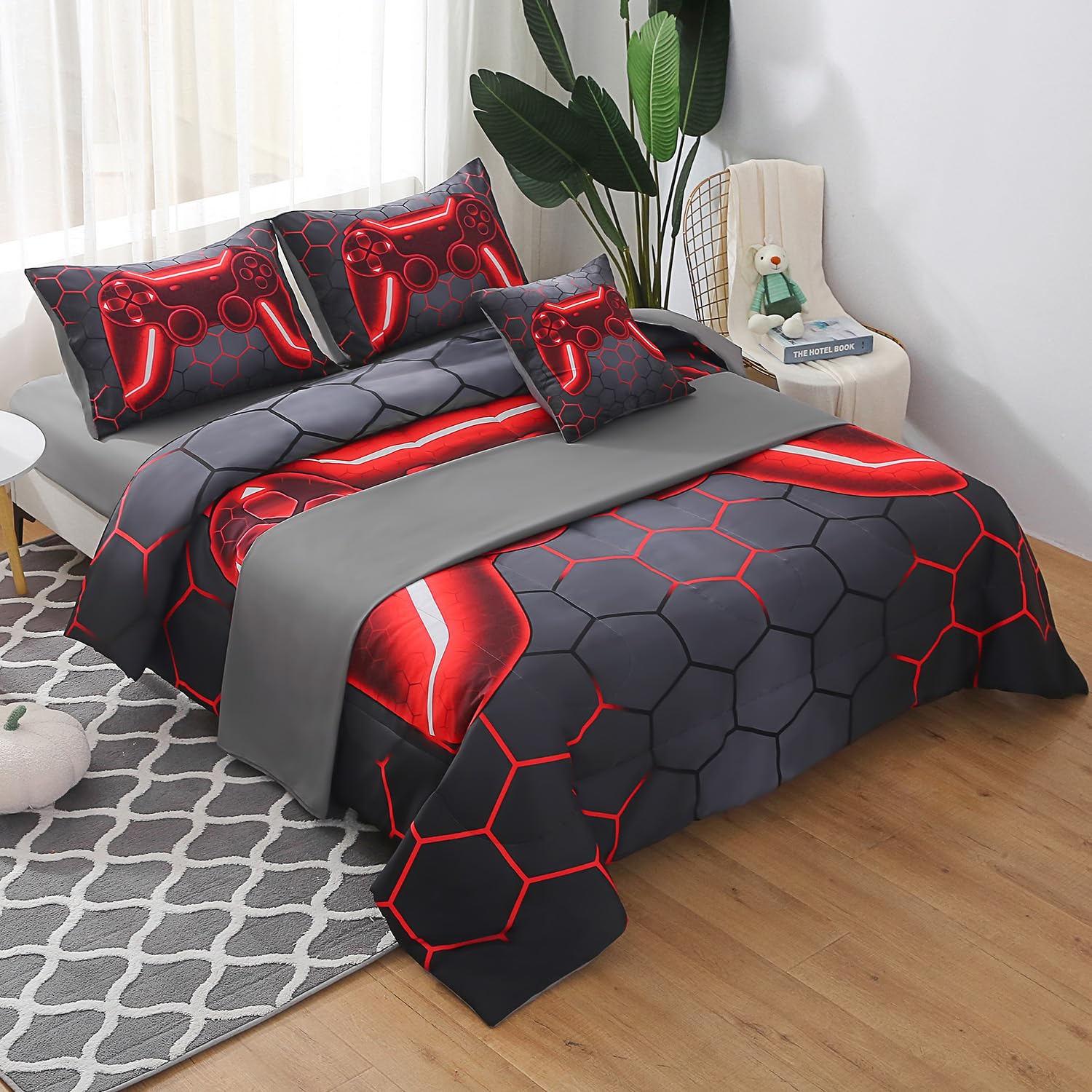 JQinHome drap housse élastique détail, maintien et facilité d'installation