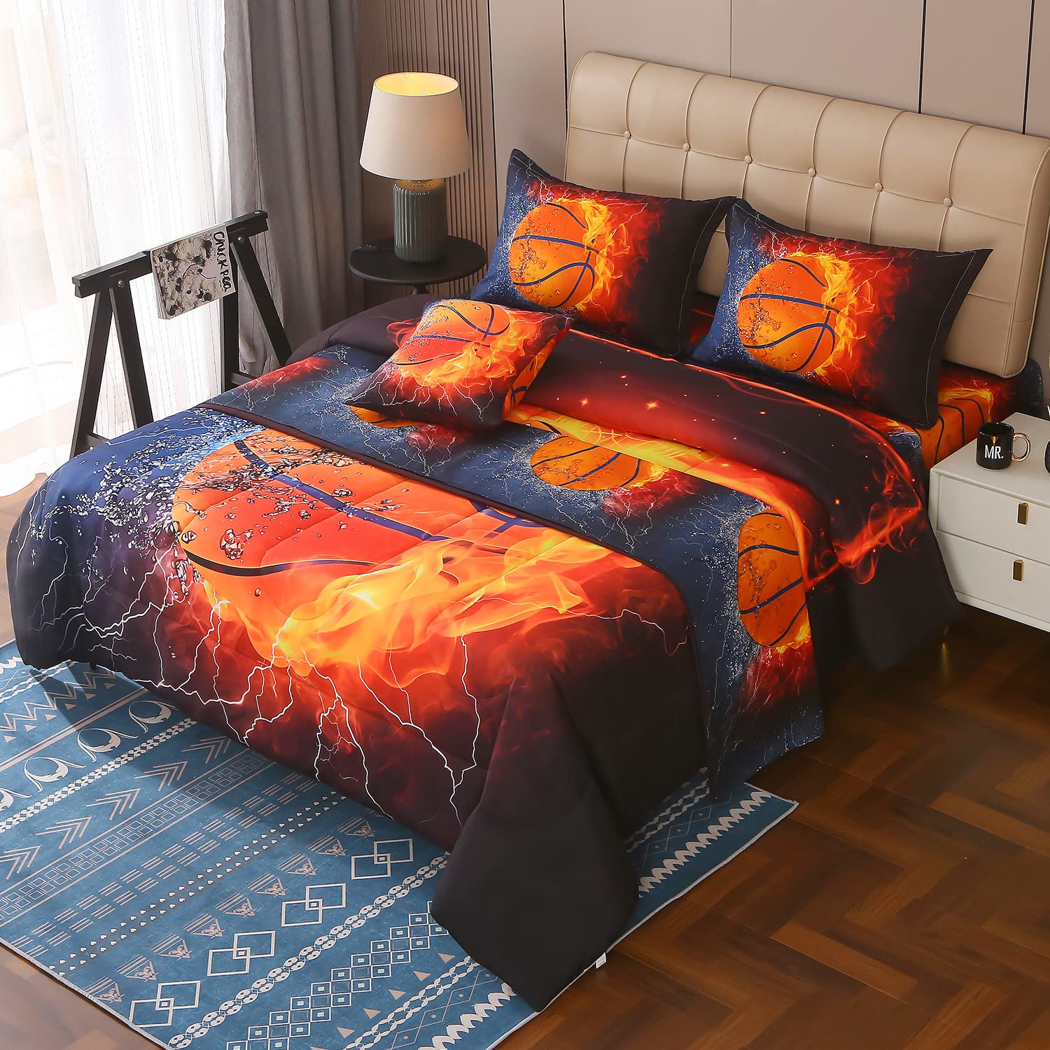 JQinHome texture microfibre douce montrée pour confort et chaleur
