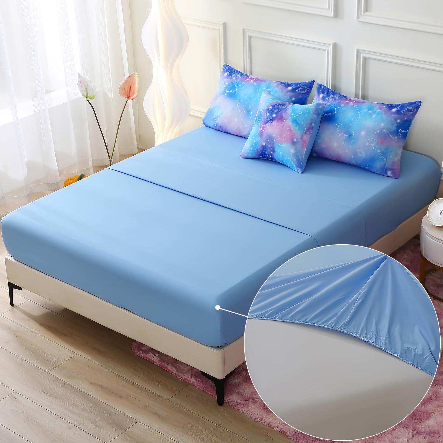JQinHome taies et housse de coussin enveloppe montrant finition soignée