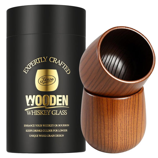 JRKOO verre whisky face montrant style et finition pratique