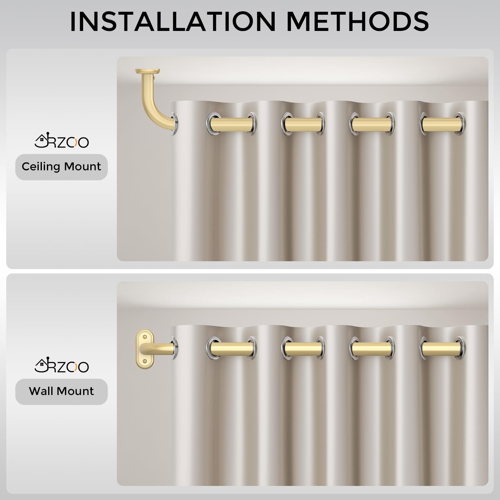 JRZOO composants du kit emballés pour installation complète