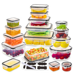 JSCARES vue d’ensemble du lot 34 pièces pour organisation de cuisine